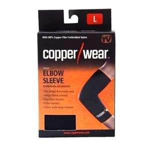 Copper Wear Unisex Compression Elbow Sleeve (Large)